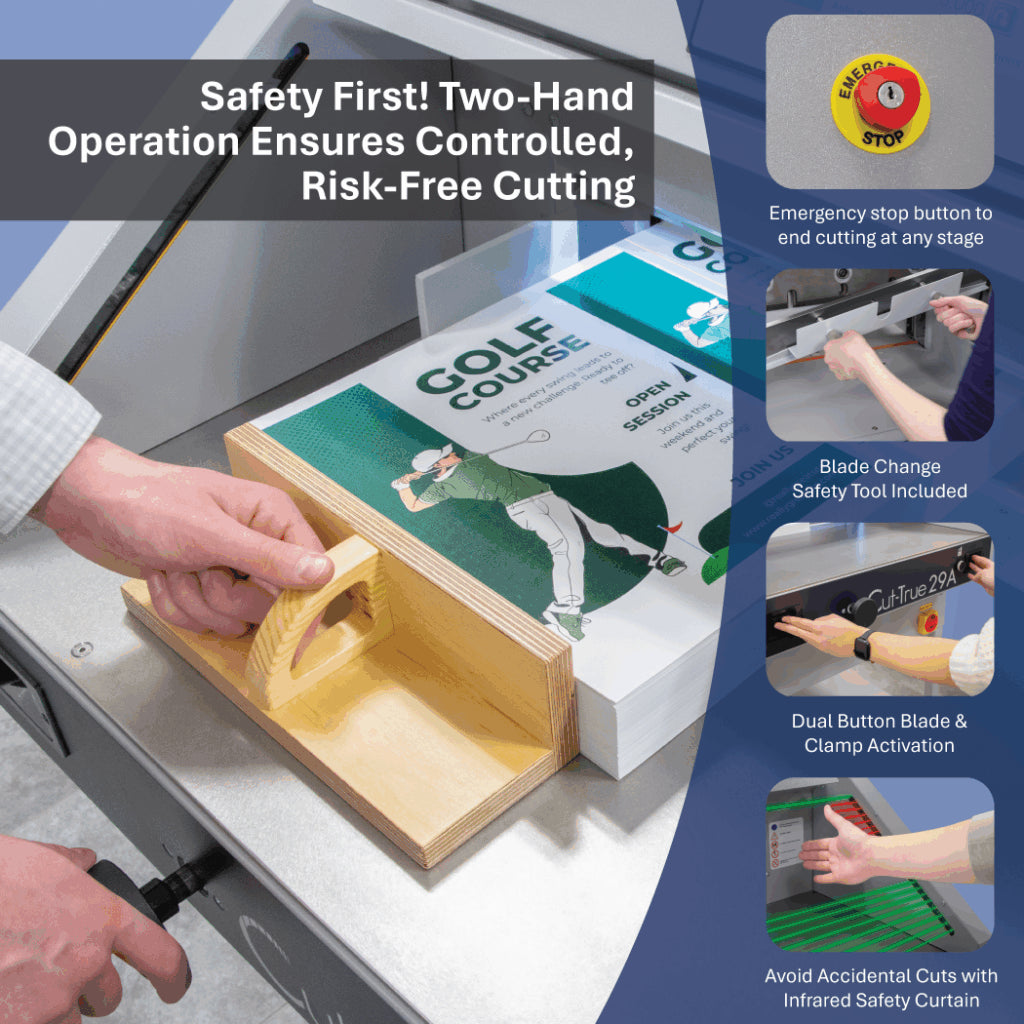 Cut True 29A electric paper cutter