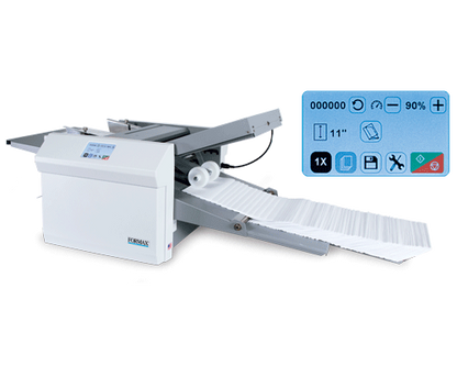 Dobladora de papel por friccion FD-386