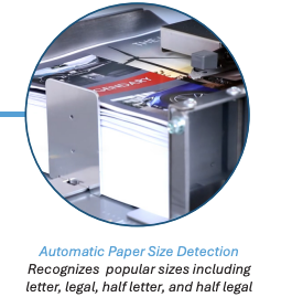 Dobladora de papel por succión de aire FD-3302