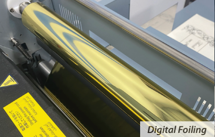 Laminadora, aplicadora de foil DFL-700