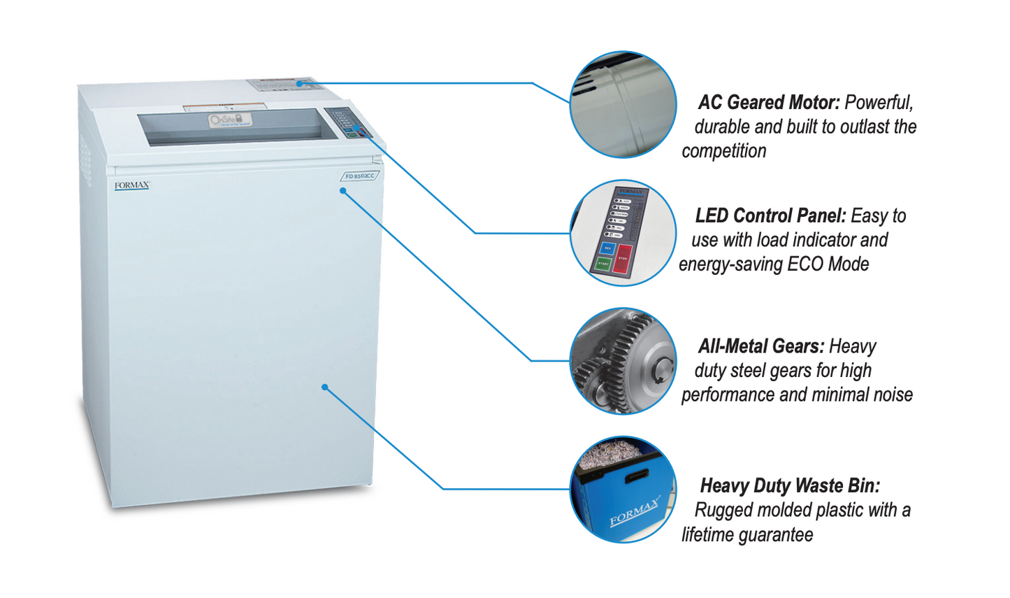 FD8502CC Office Paper Shredder
