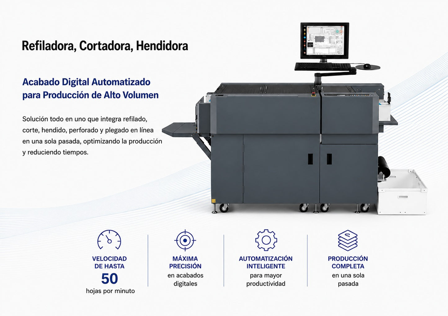 Refiladora, Hendidora DC-746